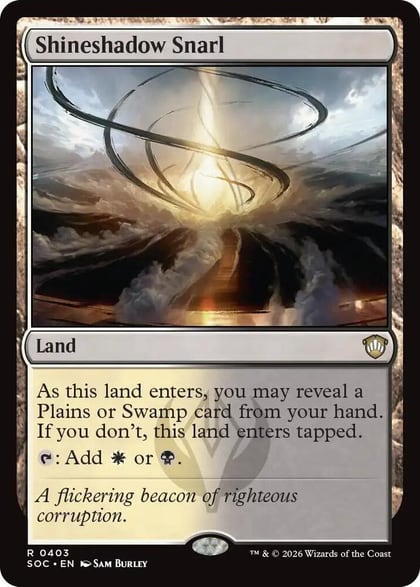 Shineshadow Snarl, Commander: Secrets of Strixhaven 403