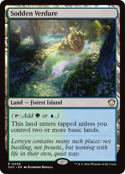 Sodden Verdure, Commander: Secrets of Strixhaven 406