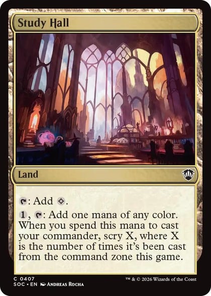 Study Hall, Commander: Secrets of Strixhaven 407