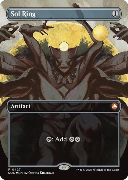 Sol Ring (Borderless), Commander: Secrets of Strixhaven 427