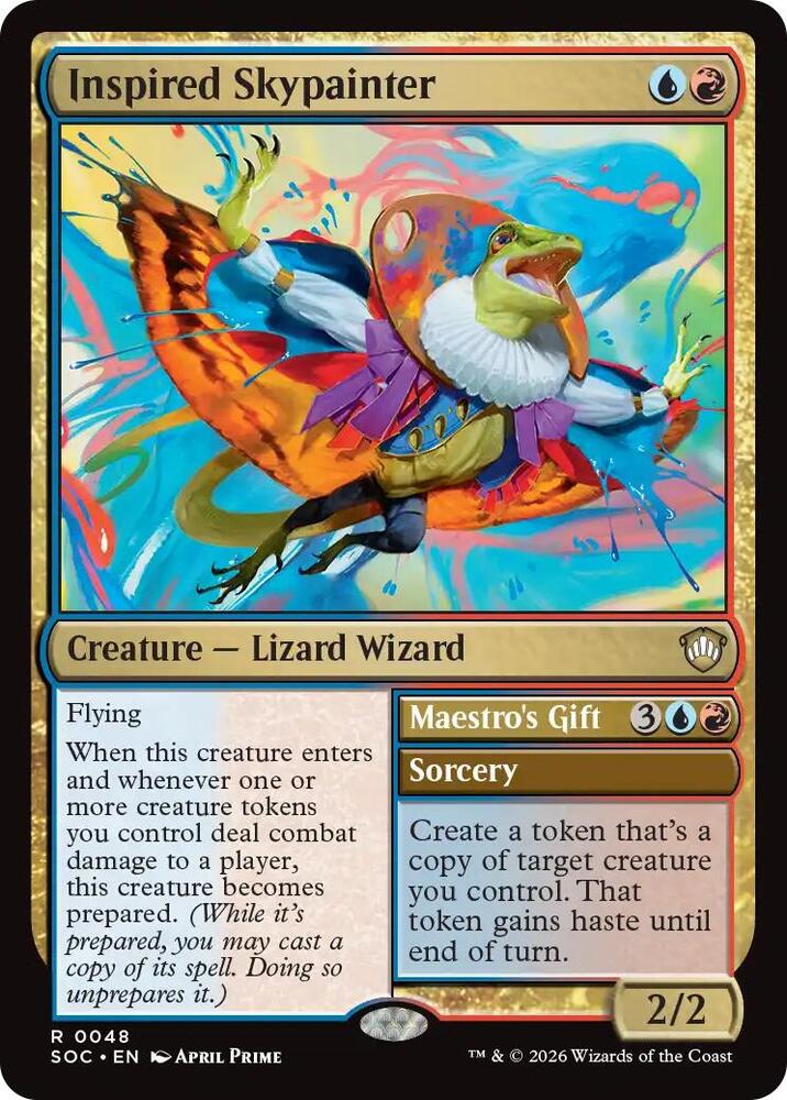Inspired Skypainter, Commander: Secrets of Strixhaven 48