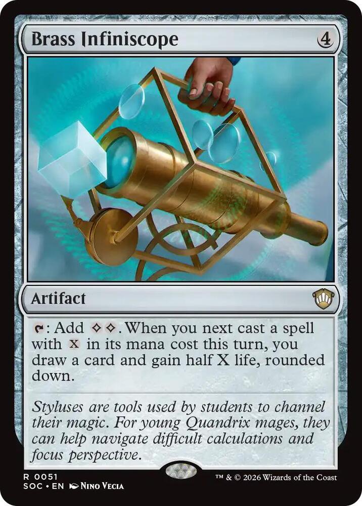 Brass Infiniscope, Commander: Secrets of Strixhaven 51