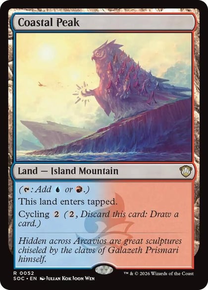 Coastal Peak, Commander: Secrets of Strixhaven 52