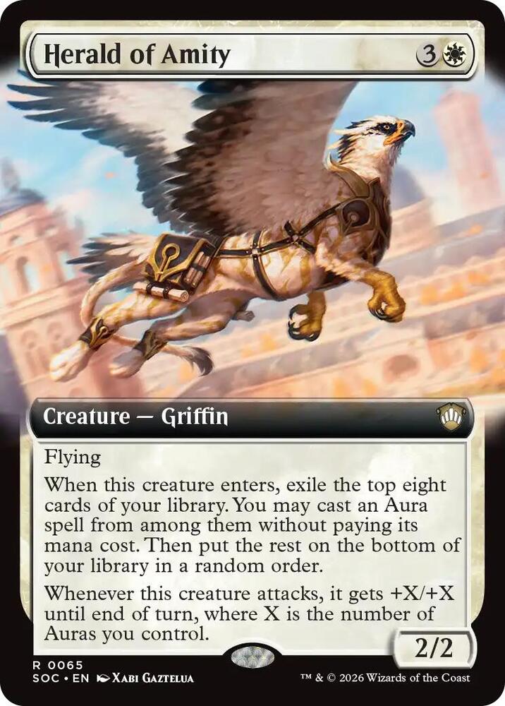 Herald of Amity (Extended Art), Commander: Secrets of Strixhaven 65