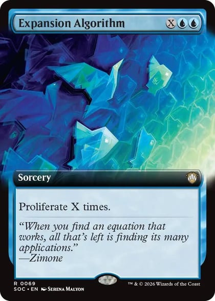 Expansion Algorithm (Extended Art), Commander: Secrets of Strixhaven 69