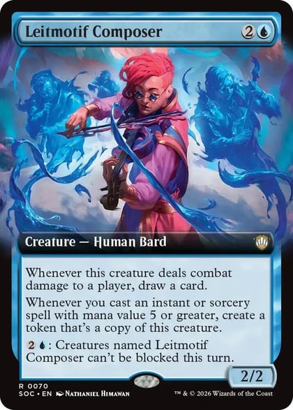 Leitmotif Composer (Extended Art), Commander: Secrets of Strixhaven 70