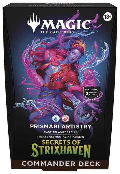 Secrets of Strixhaven Commander Deck - Prismari Artistry, Commander: Secrets of Strixhaven P675568