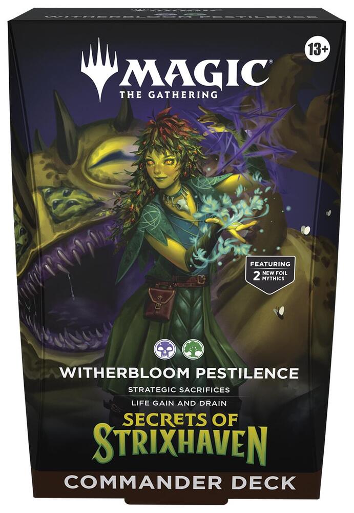 Secrets of Strixhaven Commander Deck - Witherbloom Pestilence, Commander: Secrets of Strixhaven P675569