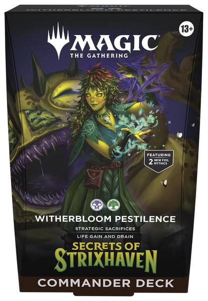 Secrets of Strixhaven Commander Deck - Witherbloom Pestilence, Commander: Secrets of Strixhaven P675569
