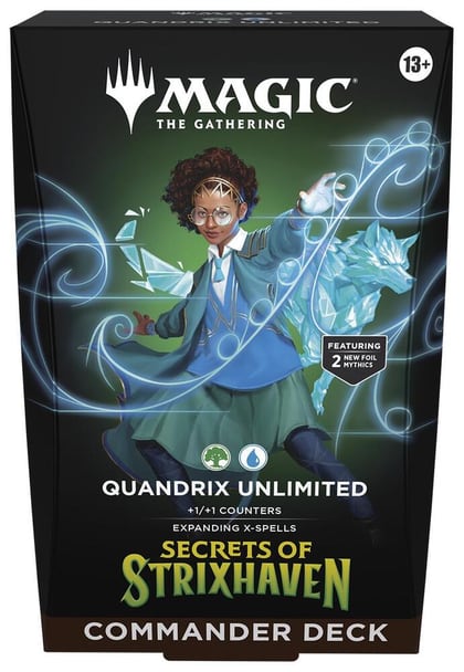Secrets of Strixhaven Commander Deck - Quandrix Unlimited, Commander: Secrets of Strixhaven P675571