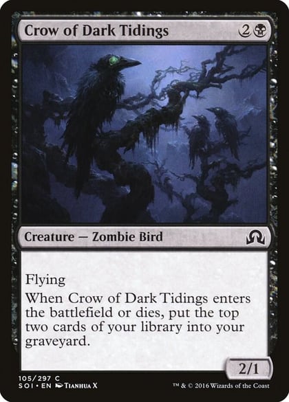 Crow of Dark Tidings, Shadows over Innistrad 105