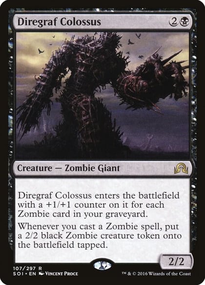 Diregraf Colossus, Shadows over Innistrad 107