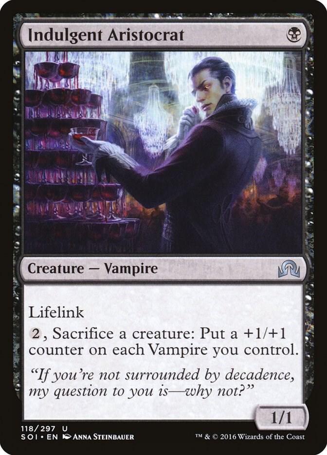 Indulgent Aristocrat, Shadows over Innistrad 118
