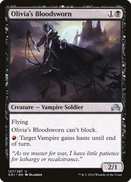 Olivia's Bloodsworn, Shadows over Innistrad 127