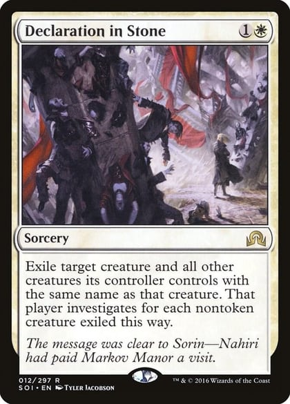 Declaration in Stone, Shadows over Innistrad 12