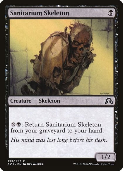 Sanitarium Skeleton, Shadows over Innistrad 133