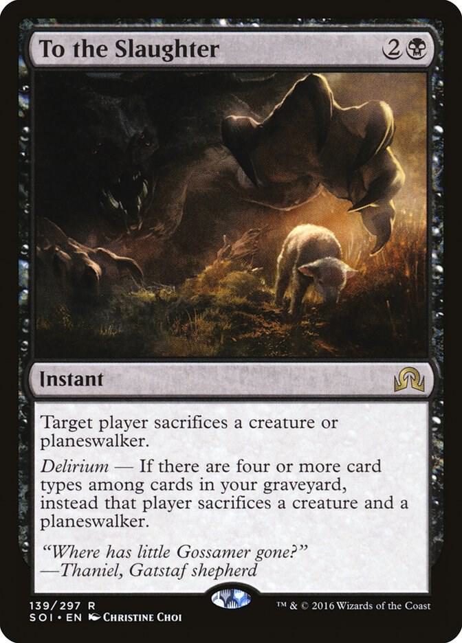 To the Slaughter, Shadows over Innistrad 139