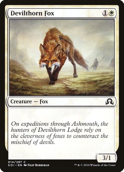 Devilthorn Fox, Shadows over Innistrad 14