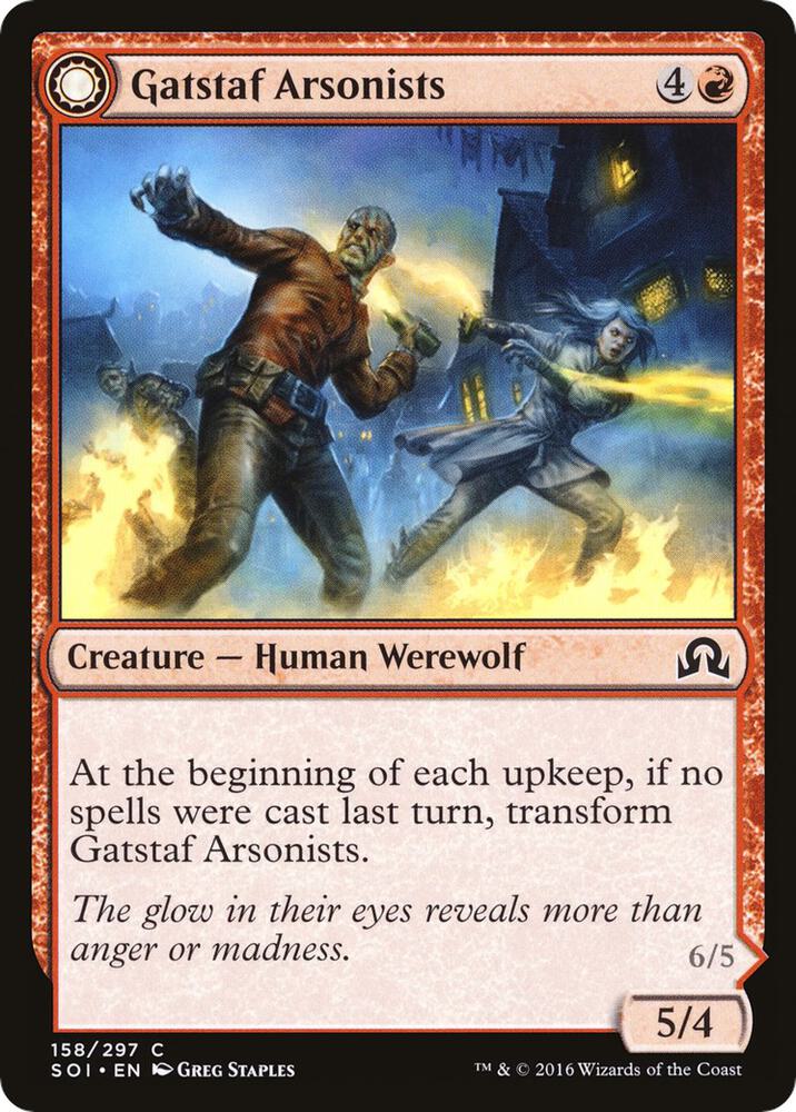 Gatstaf Arsonists, Shadows over Innistrad 158