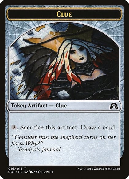Clue Token (016), Shadows over Innistrad 16