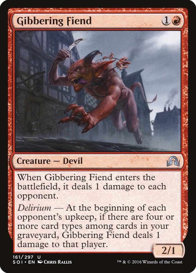 Gibbering Fiend, Shadows over Innistrad 161