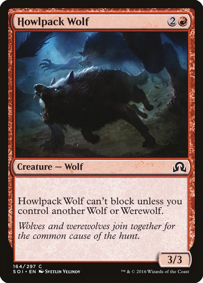 Howlpack Wolf, Shadows over Innistrad 164