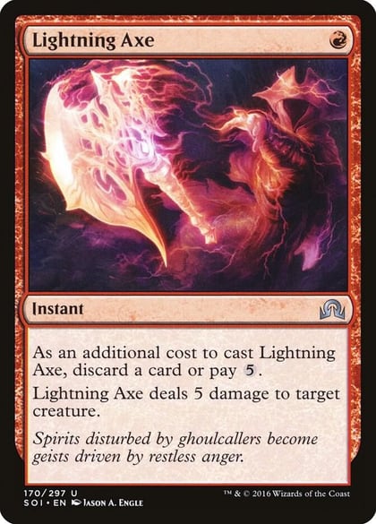 Lightning Axe, Shadows over Innistrad 170