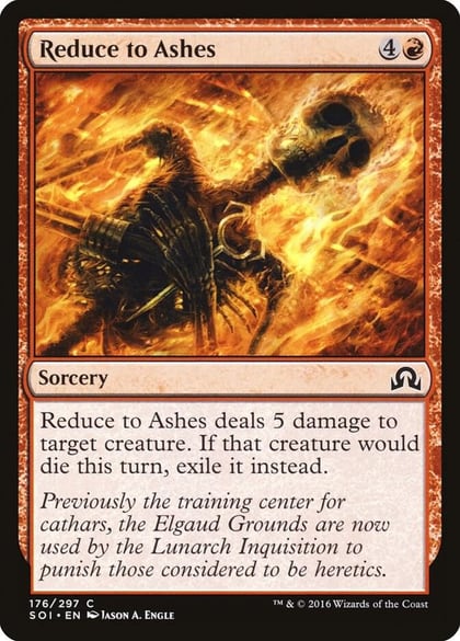 Reduce to Ashes, Shadows over Innistrad 176