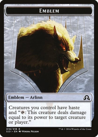 Emblem - Arlinn Kord, Shadows over Innistrad 18