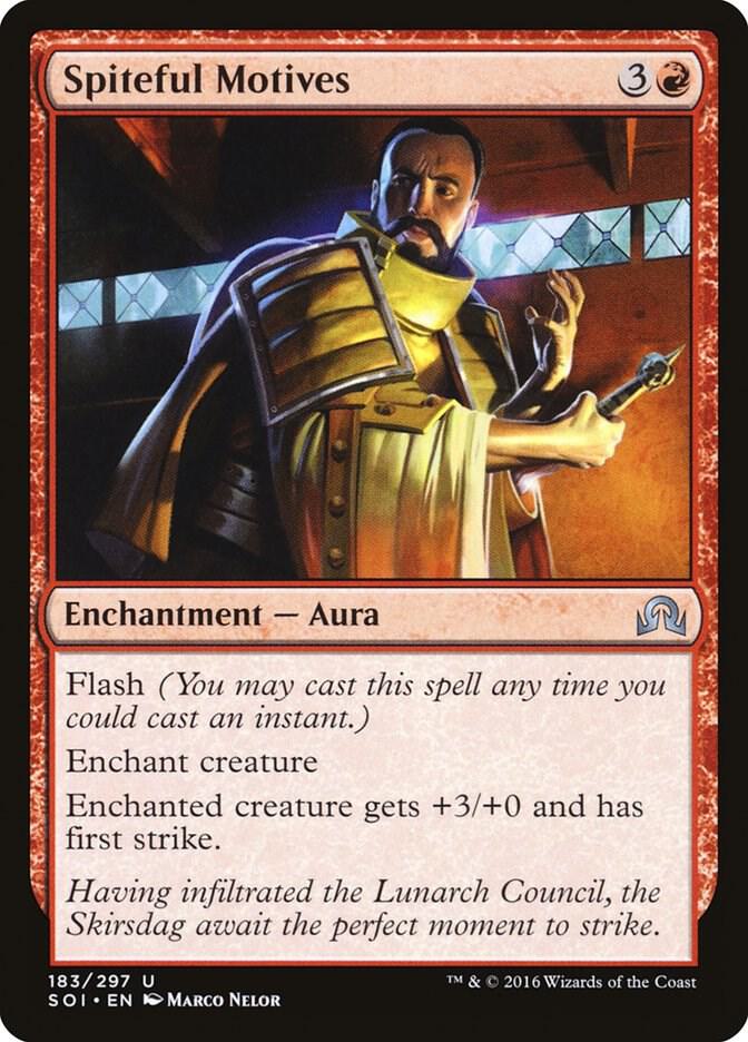 Spiteful Motives, Shadows over Innistrad 183