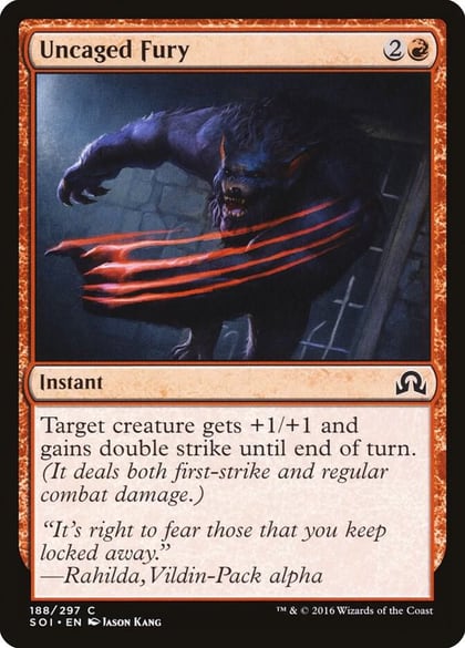 Uncaged Fury, Shadows over Innistrad 188