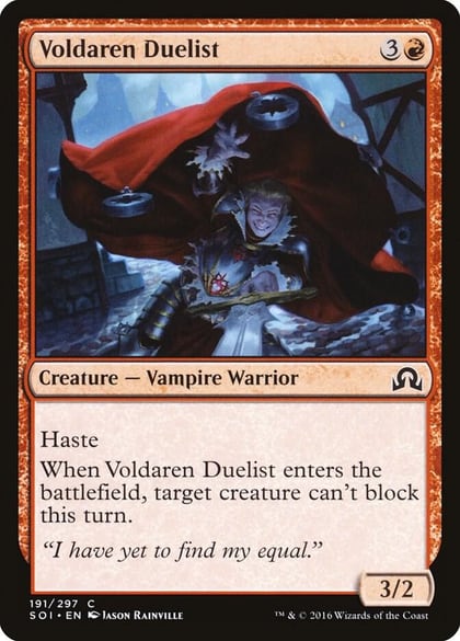 Voldaren Duelist, Shadows over Innistrad 191