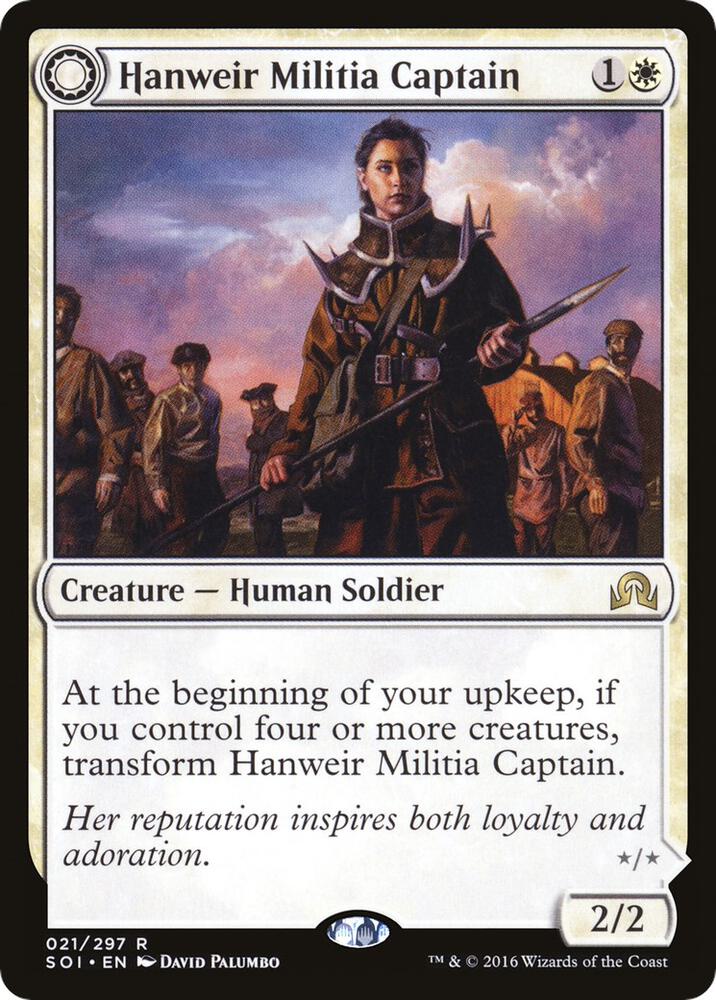 Hanweir Militia Captain, Shadows over Innistrad 21