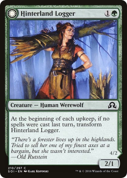 Hinterland Logger, Shadows over Innistrad 210