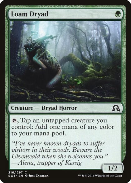 Loam Dryad, Shadows over Innistrad 216