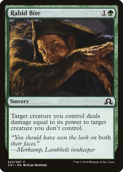 Rabid Bite, Shadows over Innistrad 223