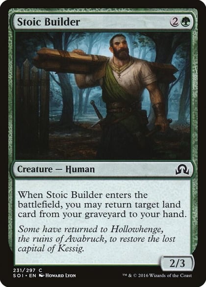 Stoic Builder, Shadows over Innistrad 231