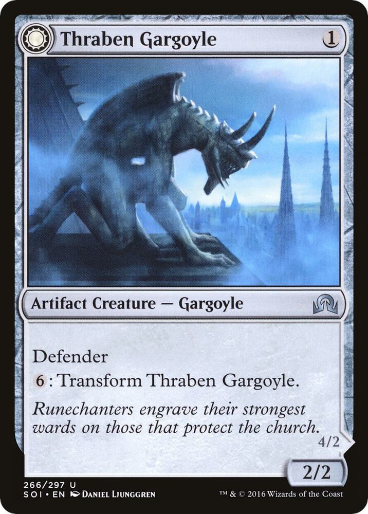 Thraben Gargoyle, Shadows over Innistrad 266