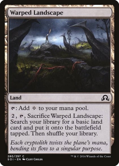 Warped Landscape, Shadows over Innistrad 280