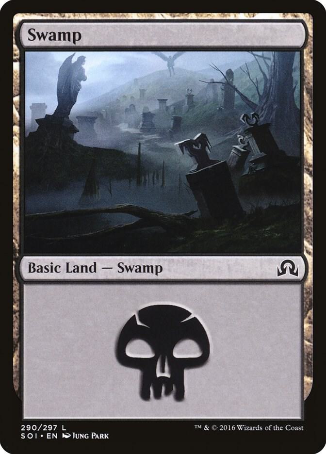 Swamp (290), Shadows over Innistrad 290