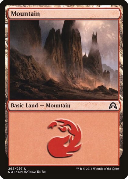 Mountain (292), Shadows over Innistrad 292