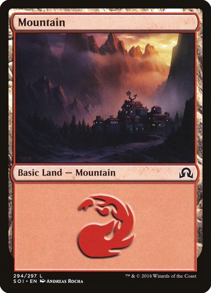 Mountain (294), Shadows over Innistrad 294