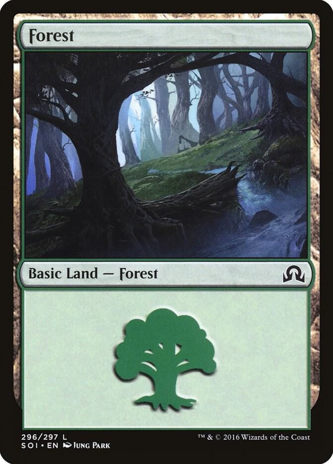 Forest (296), Shadows over Innistrad 296