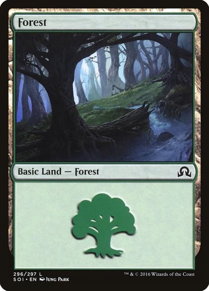 Forest (296), Shadows over Innistrad 296