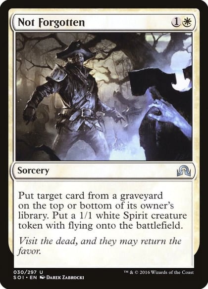 Not Forgotten, Shadows over Innistrad 30