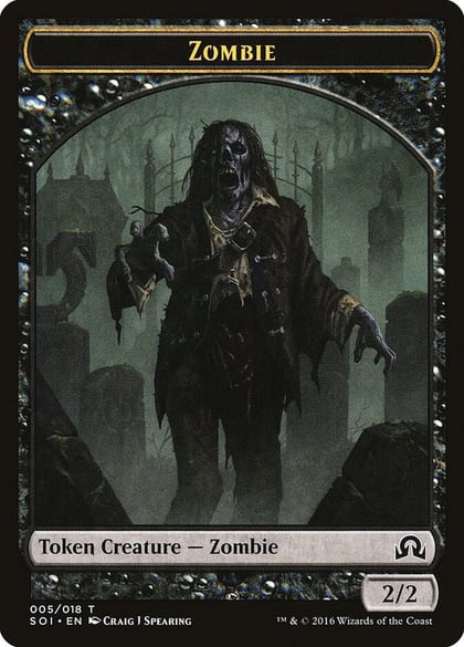 Zombie Token, Shadows over Innistrad 5