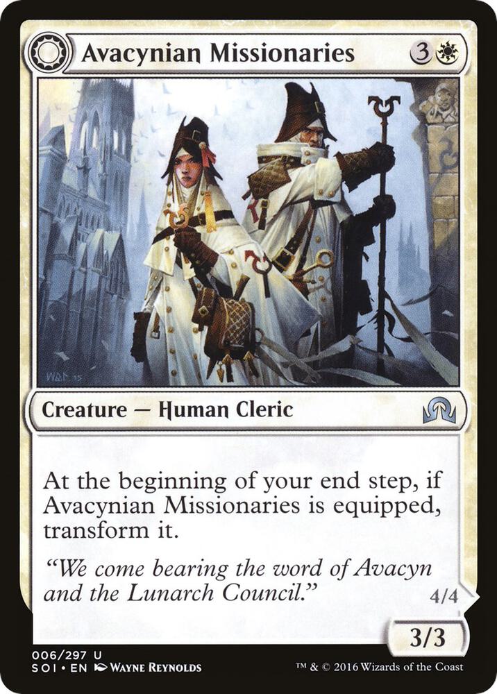 Avacynian Missionaries, Shadows over Innistrad 6