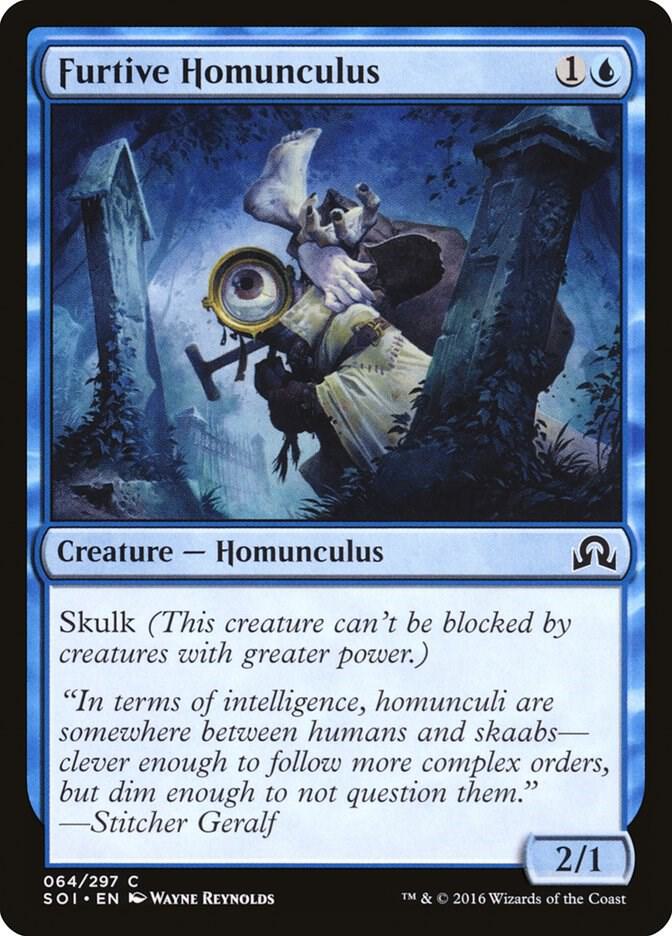 Furtive Homunculus, Shadows over Innistrad 64