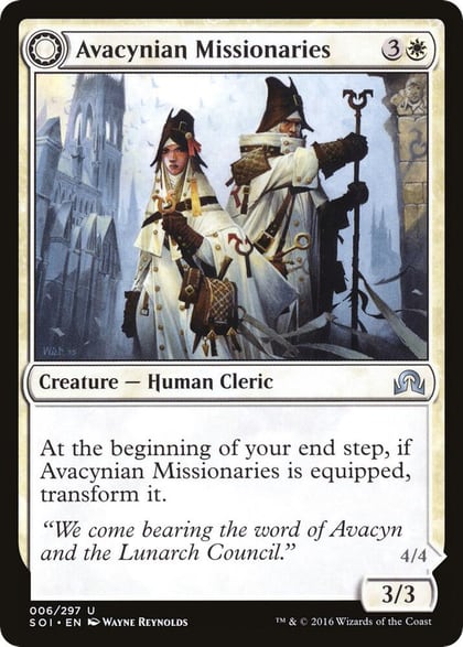 Avacynian Missionaries, Shadows over Innistrad 6