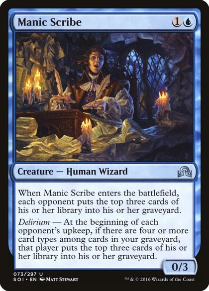 Manic Scribe, Shadows over Innistrad 73